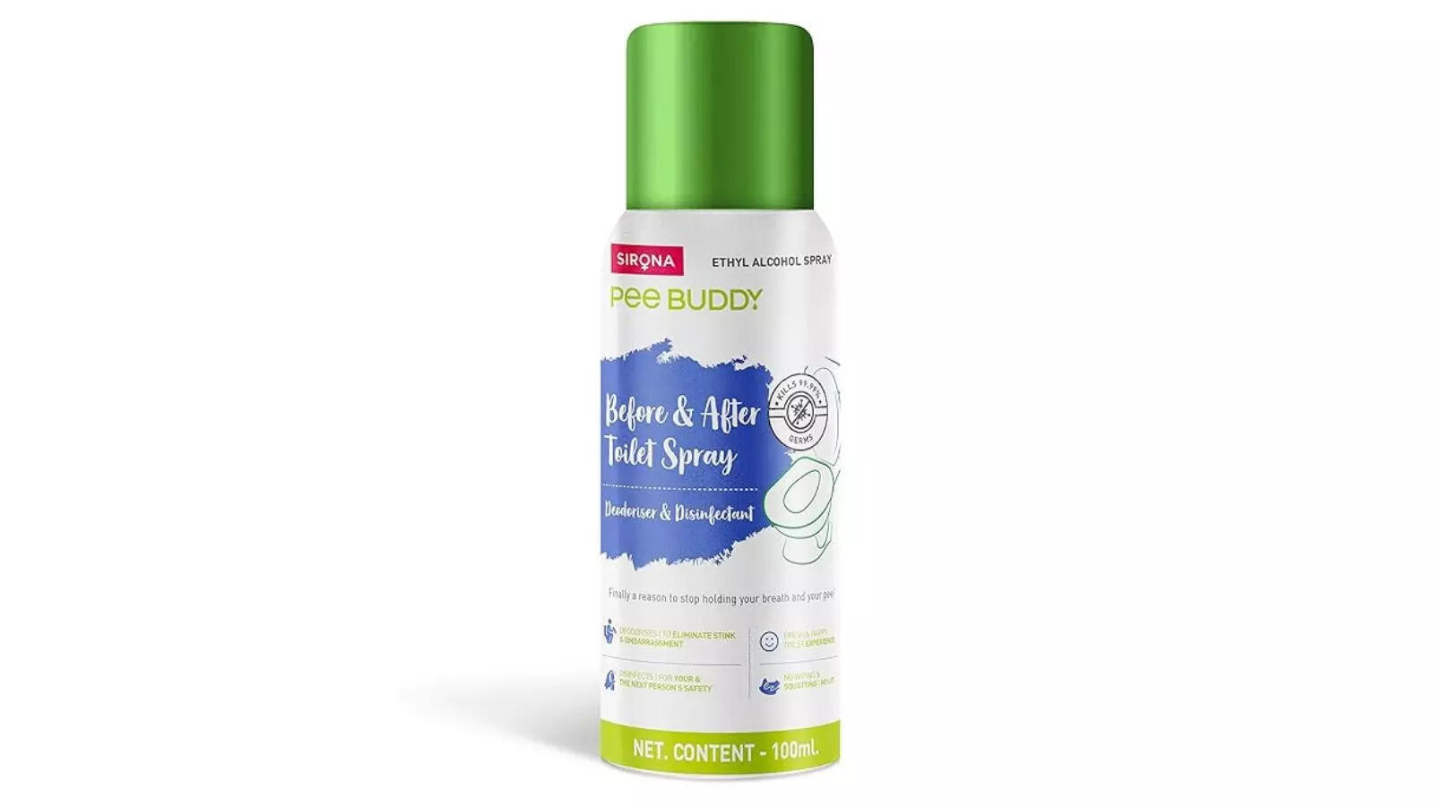 PEE BUDDY Toilet Seat Sanitizer Spray