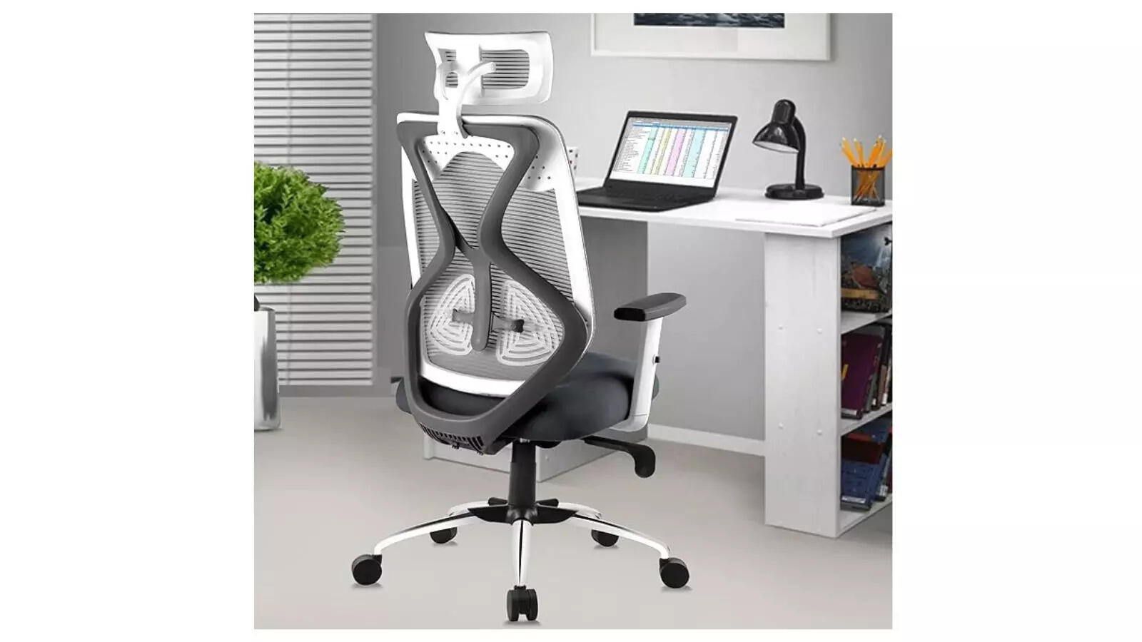 ASTRIDE Grey Office Chair