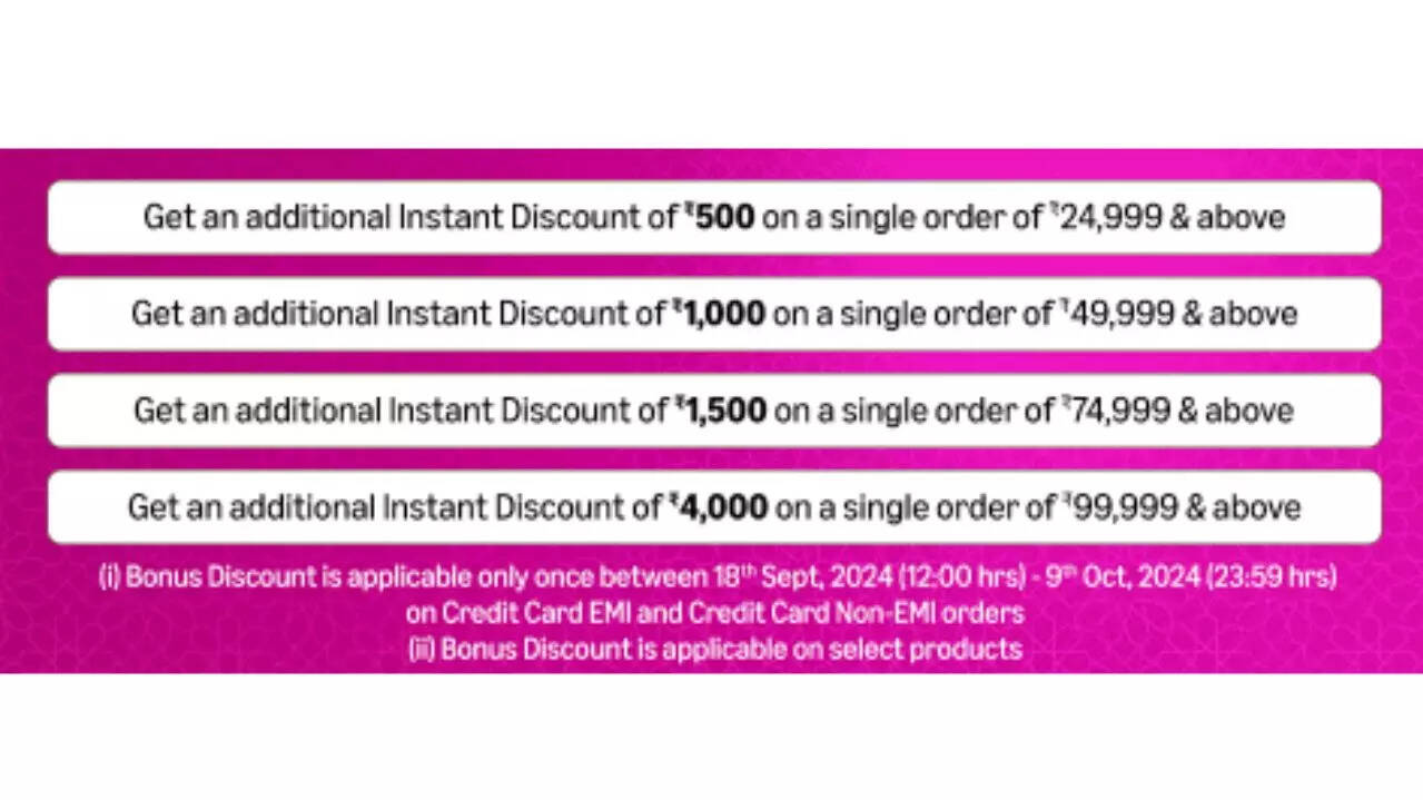 Bonus Discount
