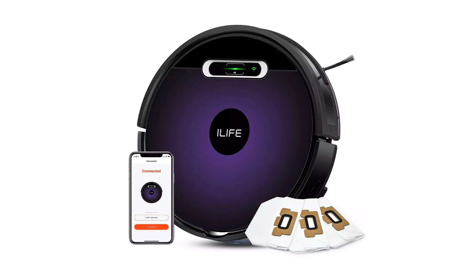 ILIFE V3s Max Robotic Vacuum Cleaner