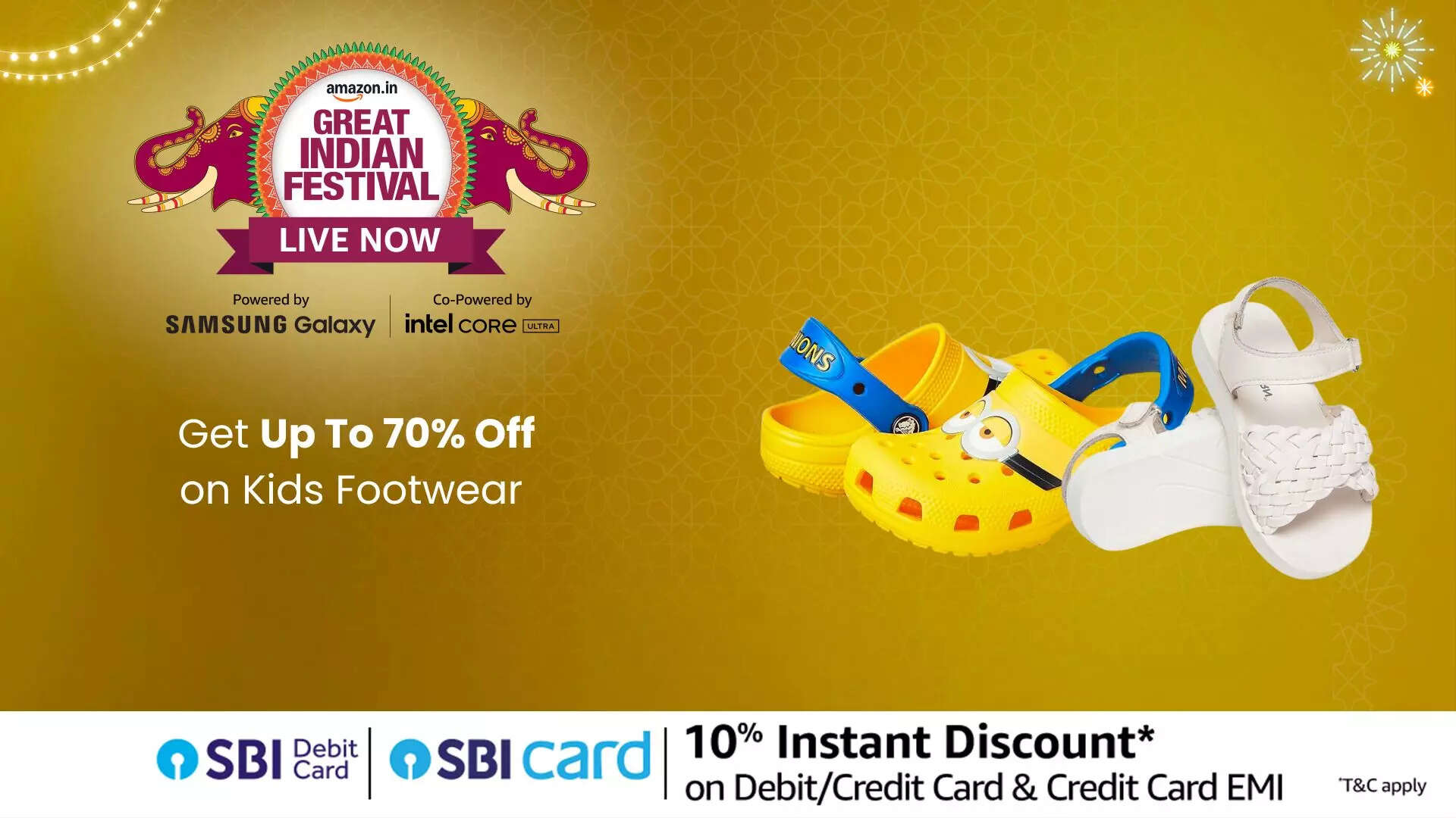 Get Min 50 Off on Kids Footwear