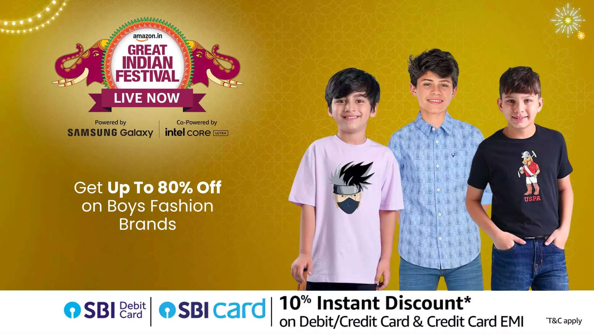 Step Up Your Game with Incredible Sale Running on Boys Fashion Min 40 Discount 