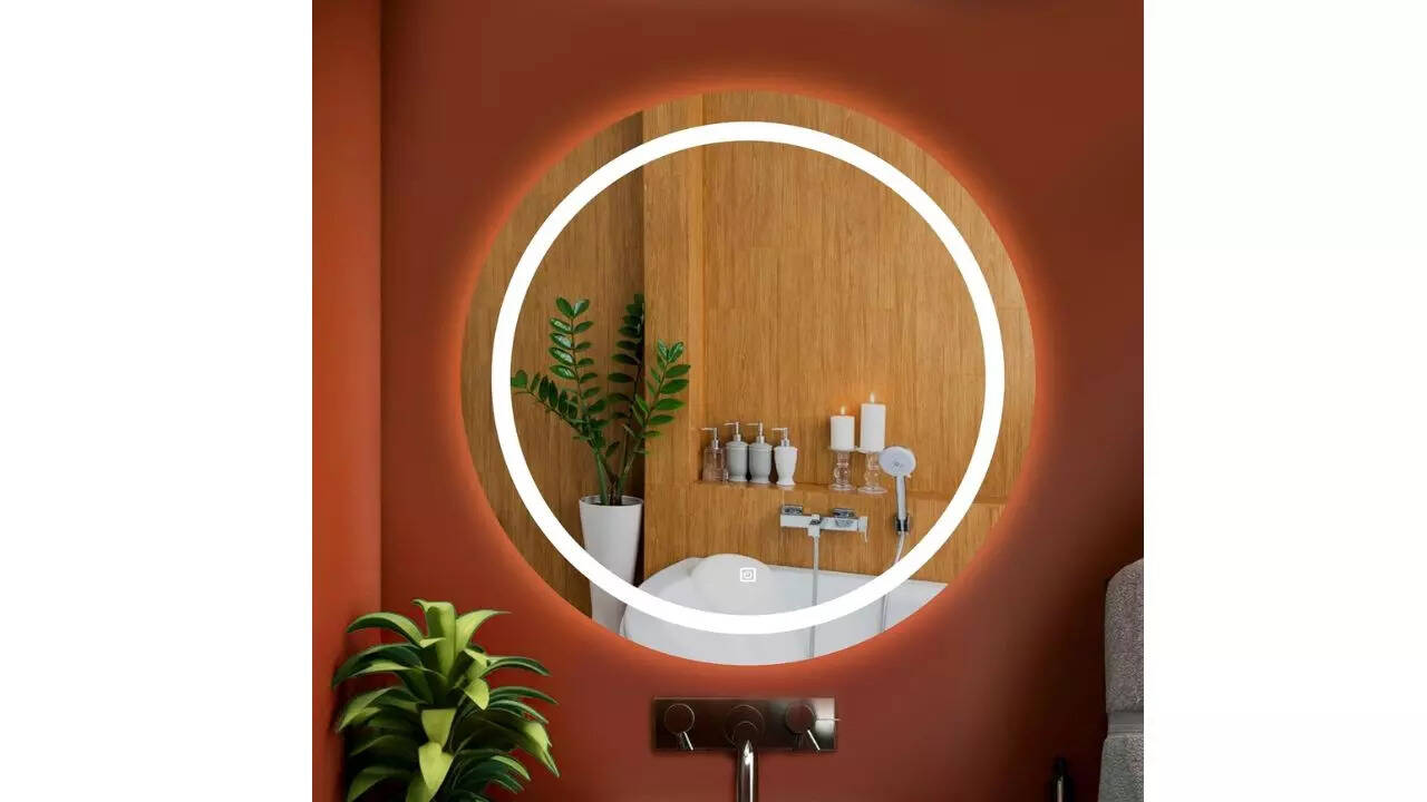 Glass Round Led Wall Mirror
