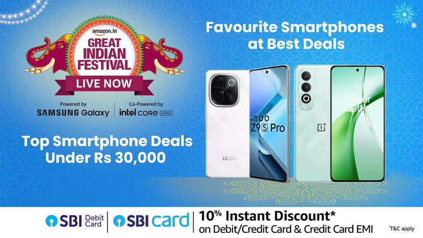Amazon Great Indian Festival 2024 Grab Best Deals on Smartphone Under 30000