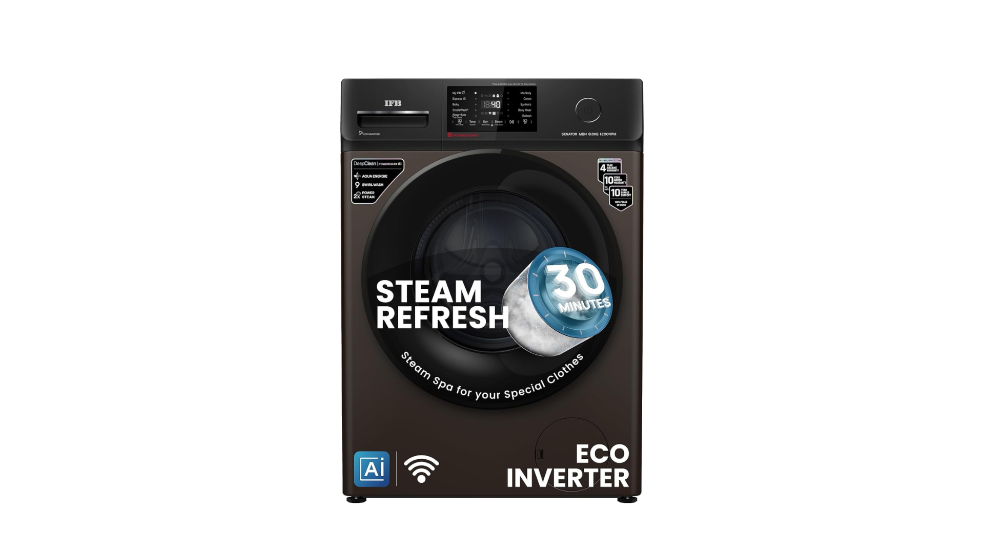 IFB 8 Kg 5 Star Powered by AI Washing Machine