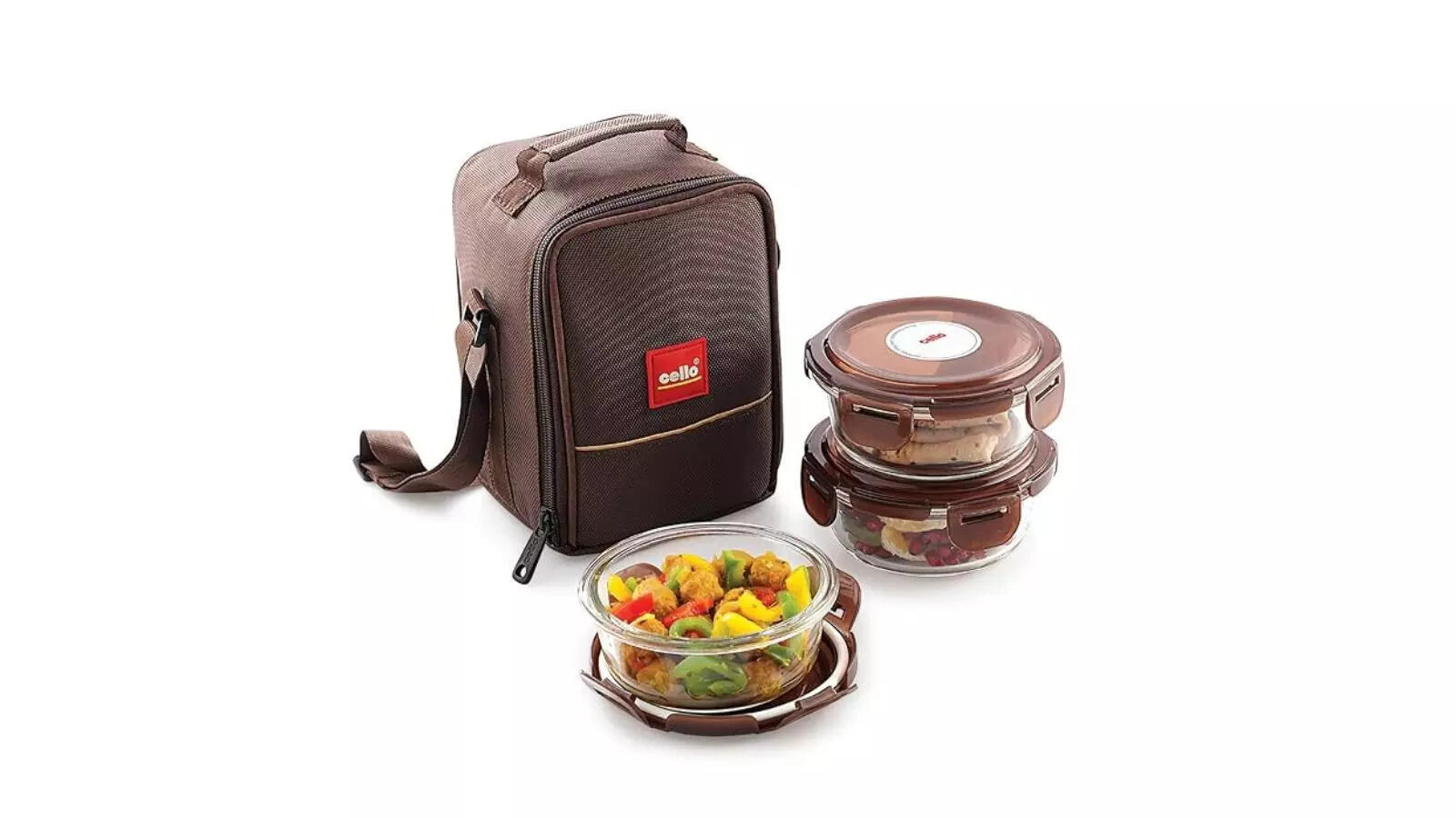 Cello MF Glassy Seal O Fresh Glass Lunch Box Set of 3