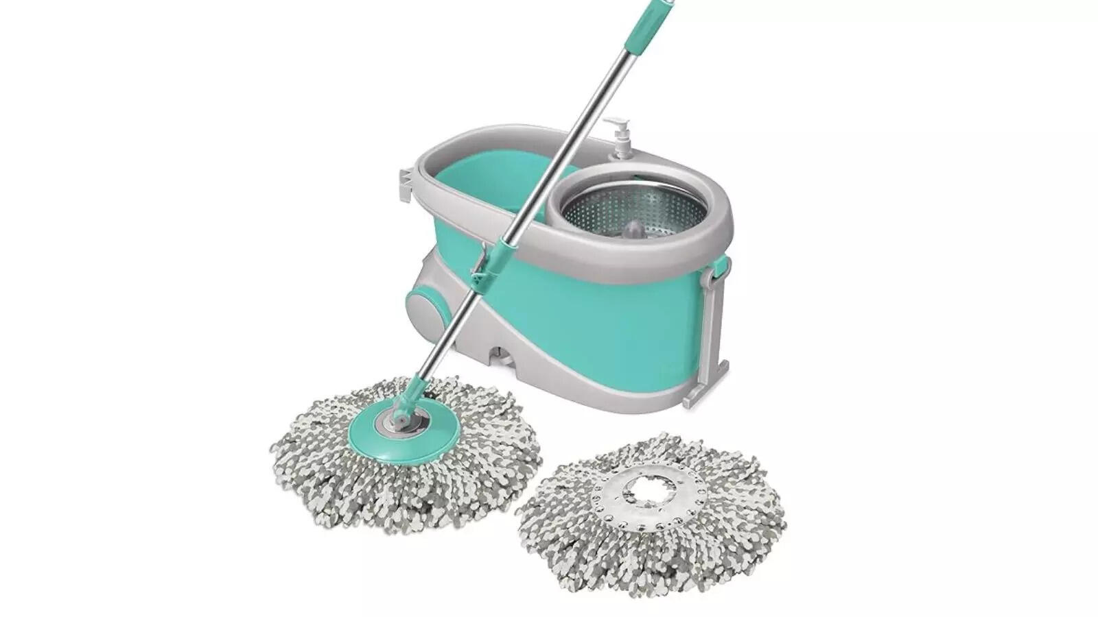 Spotzero by Milton Prime Stainless Steel Wringer Spin Mop