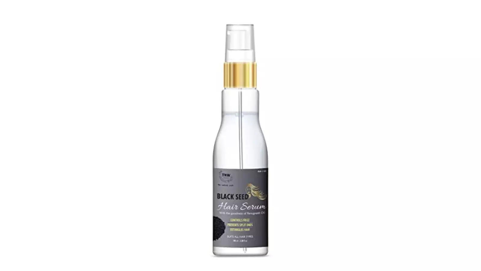 TNW-The Natural Wash Black Seed Hair Serum forDry & Frizzy Hair