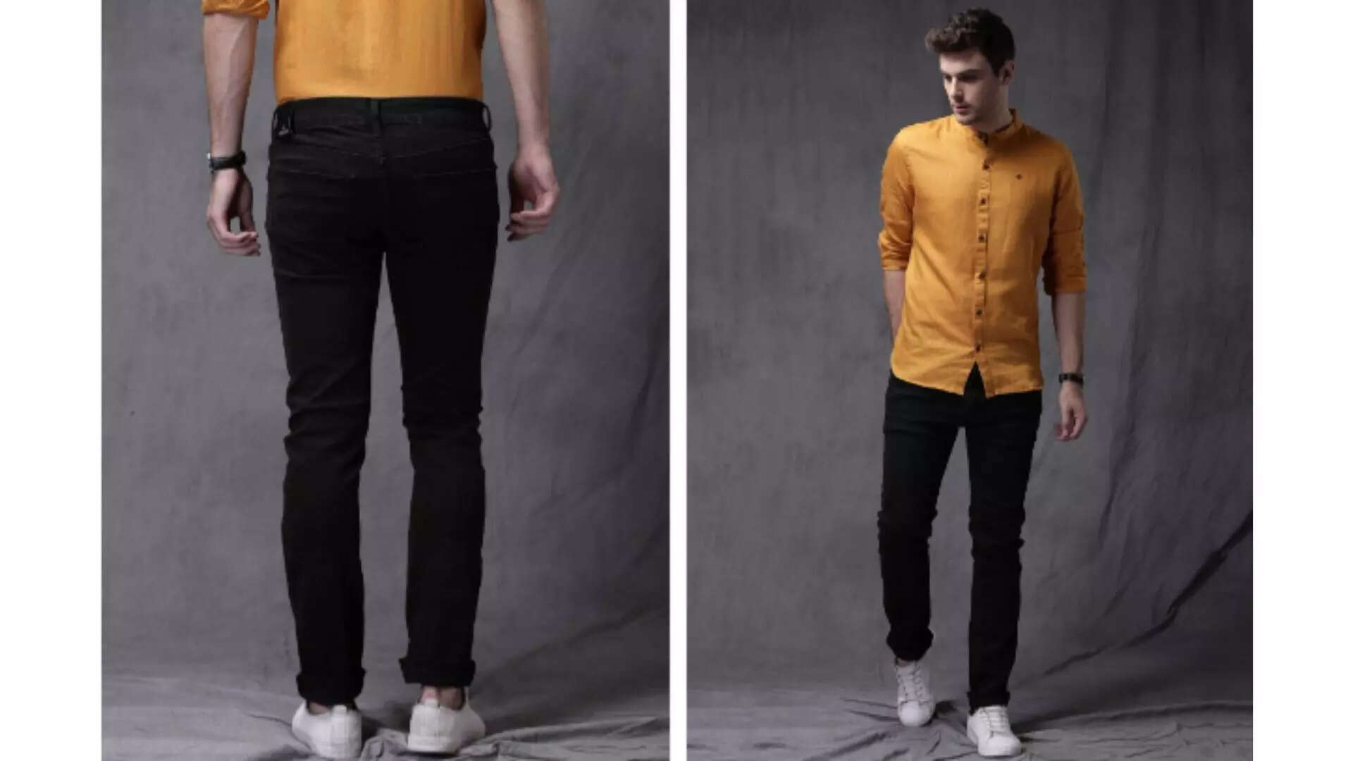 WROGN Men Black Skinny Fit Jeans