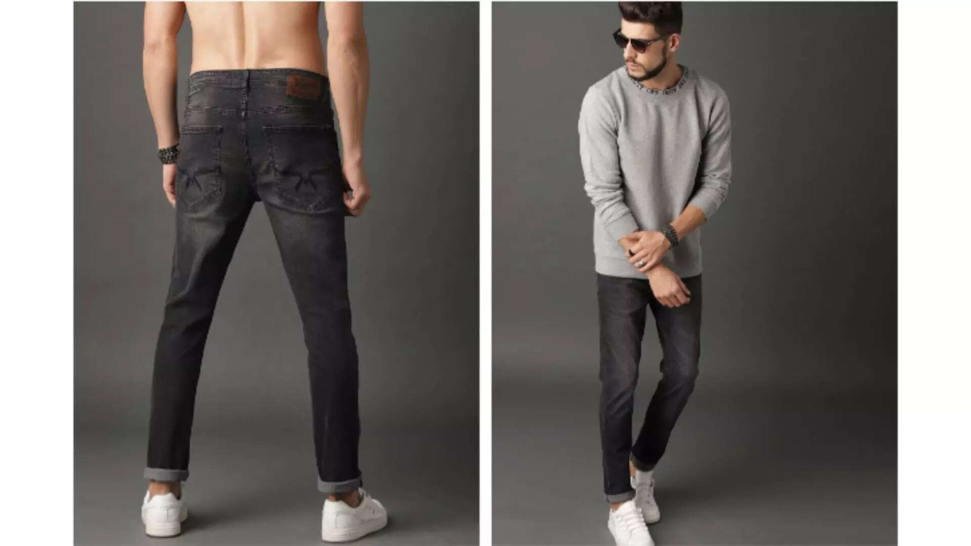 Roadster Men Black Skinny Fit Jeans