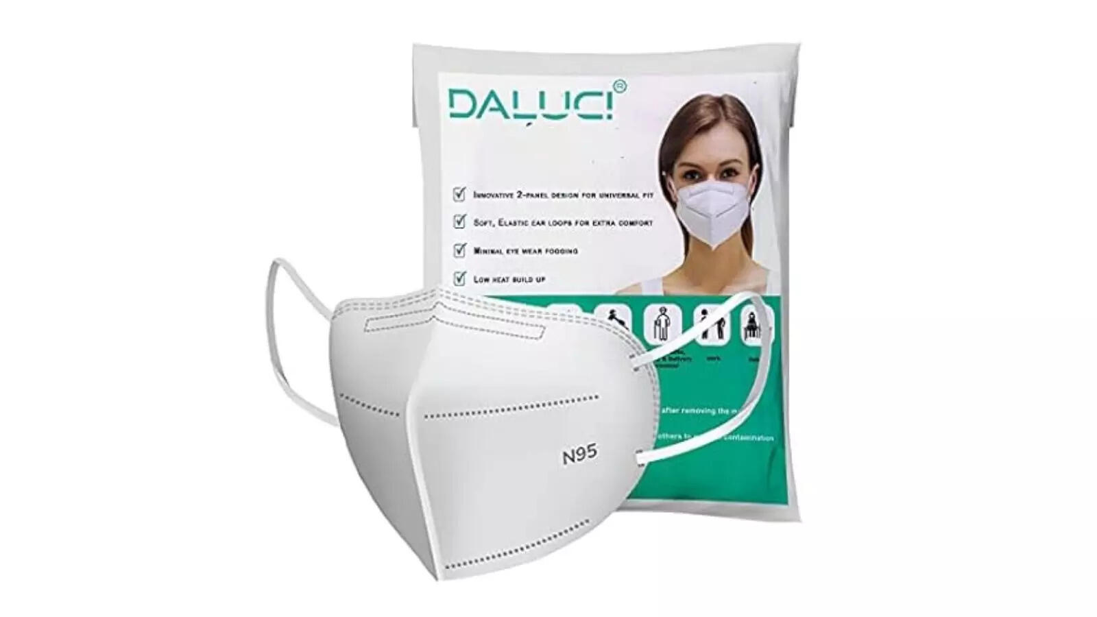 Daluci Anti Pollution N95 Reusable Unisex Non Woven fabric Face Mask