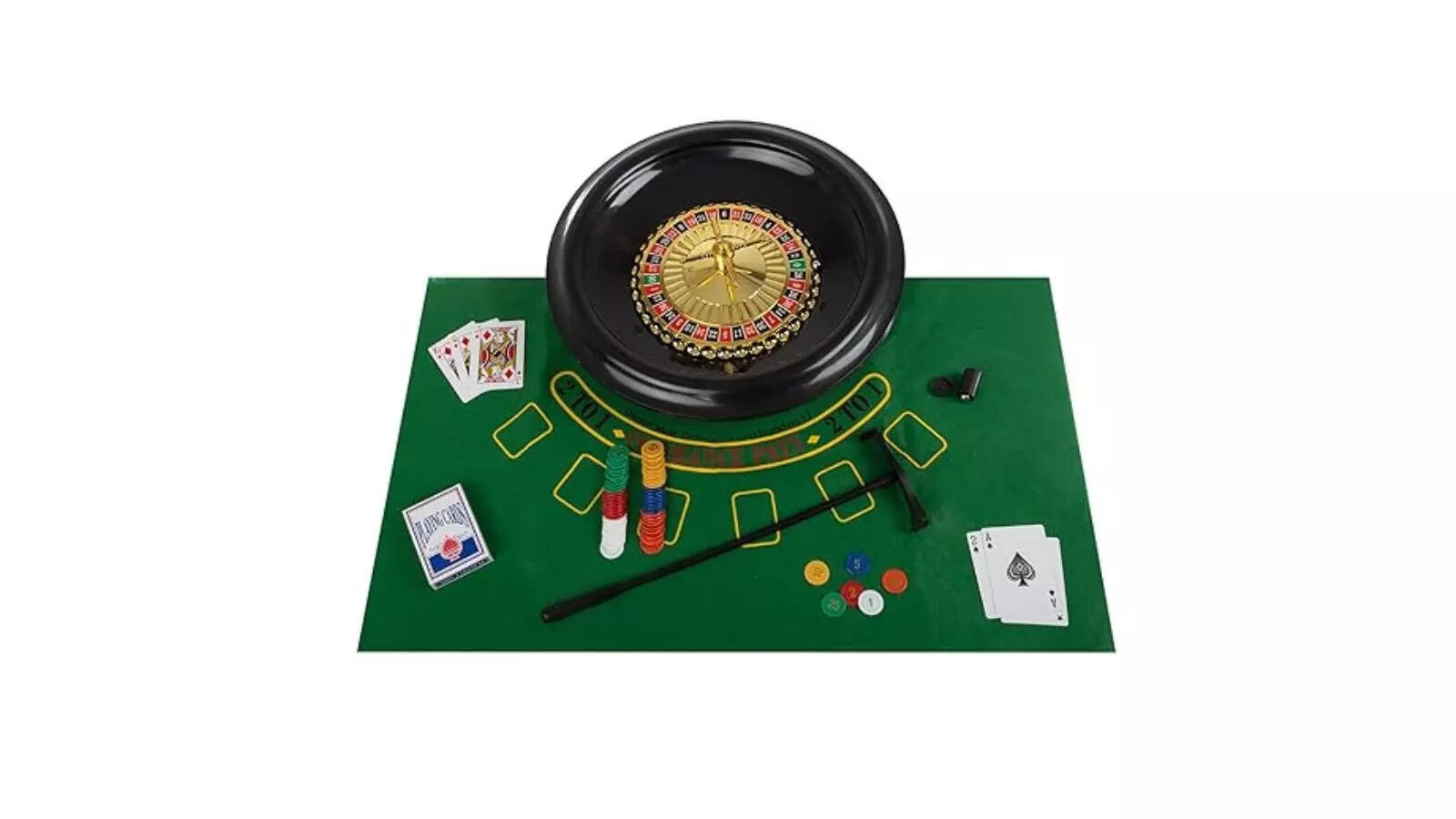 Trademark Global Poker 16-Inch Deluxe Roulette Set