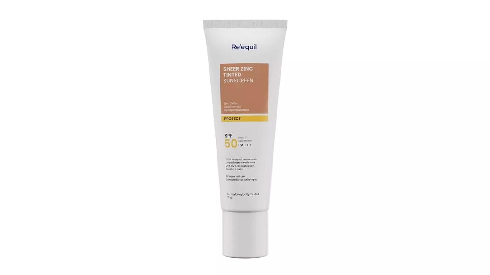 REEQUIL Sheer Zinc Tinted Sunscreen
