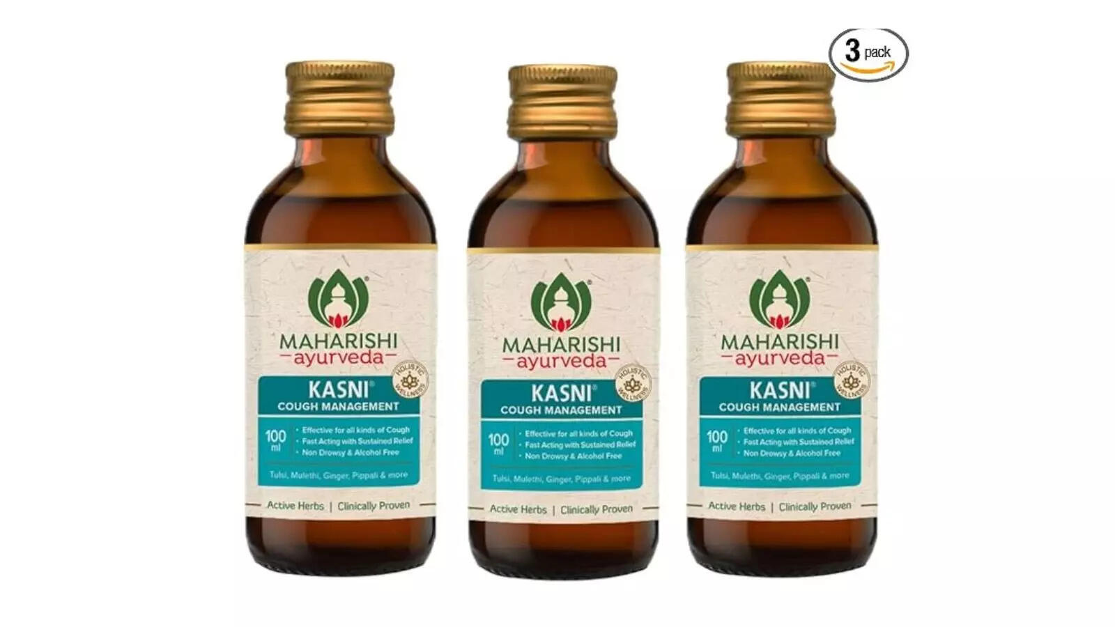 Maharishi Ayurveda Kasni Cough Syrup with Kanth Sudha