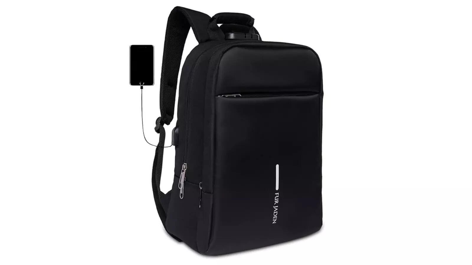 FUR JADEN Anti Theft Number Lock Backpack Bag
