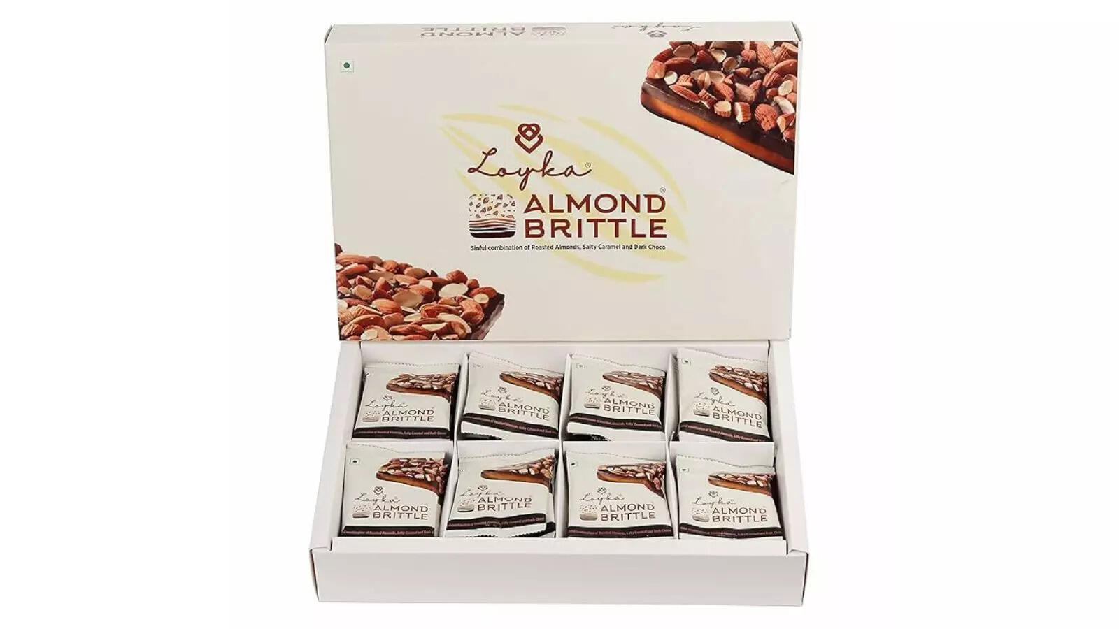 Loyka Almond Brittle Classic Choco Box