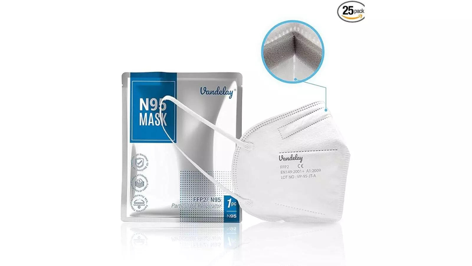 Vandelay Unisex Nonwoven Fabric N95 Masks