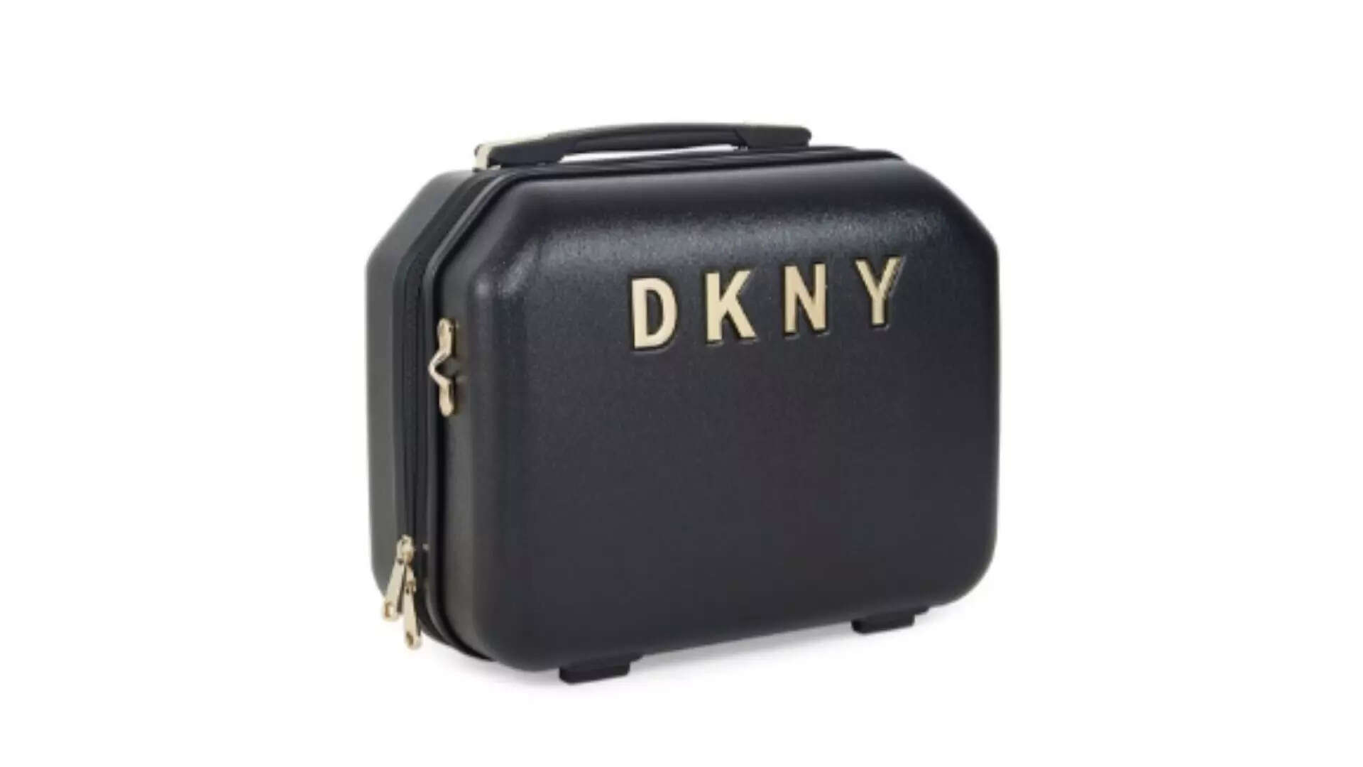 DKNY Allore Range Hard Case Makeup Organizer Transform Chaos into Chic 