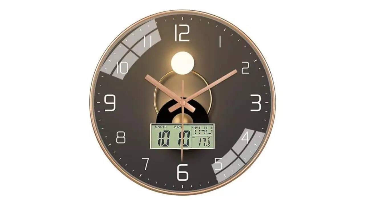 M.T. Brothers Silent Wall Clock