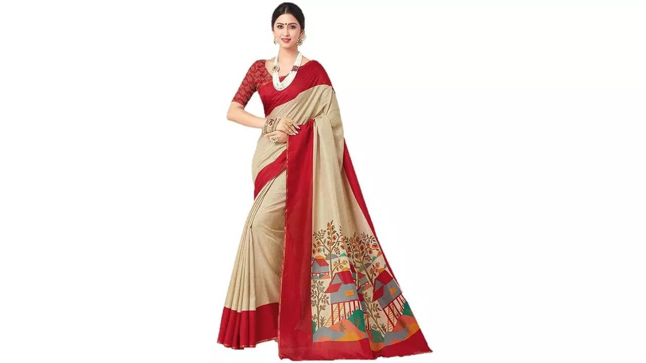 Miraan Art Silk Saree