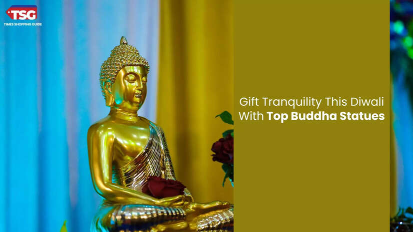 Buddha Statue for Diwali Return Gifts to Wish Peace and Prosperity