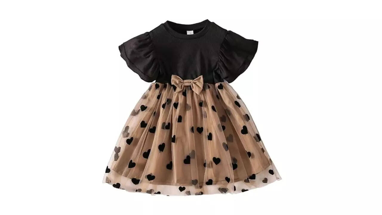 TAGAS Net A-Line Knee-Length Dress
