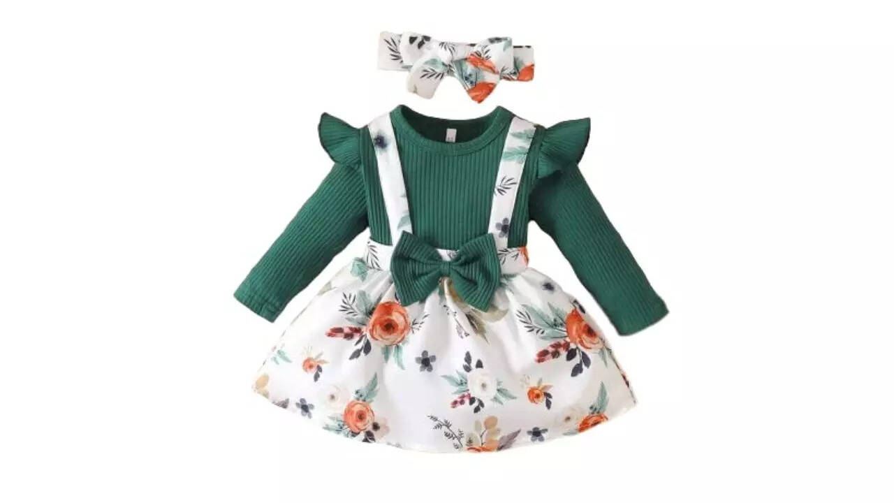 Niren 2pc Dungaree Dress