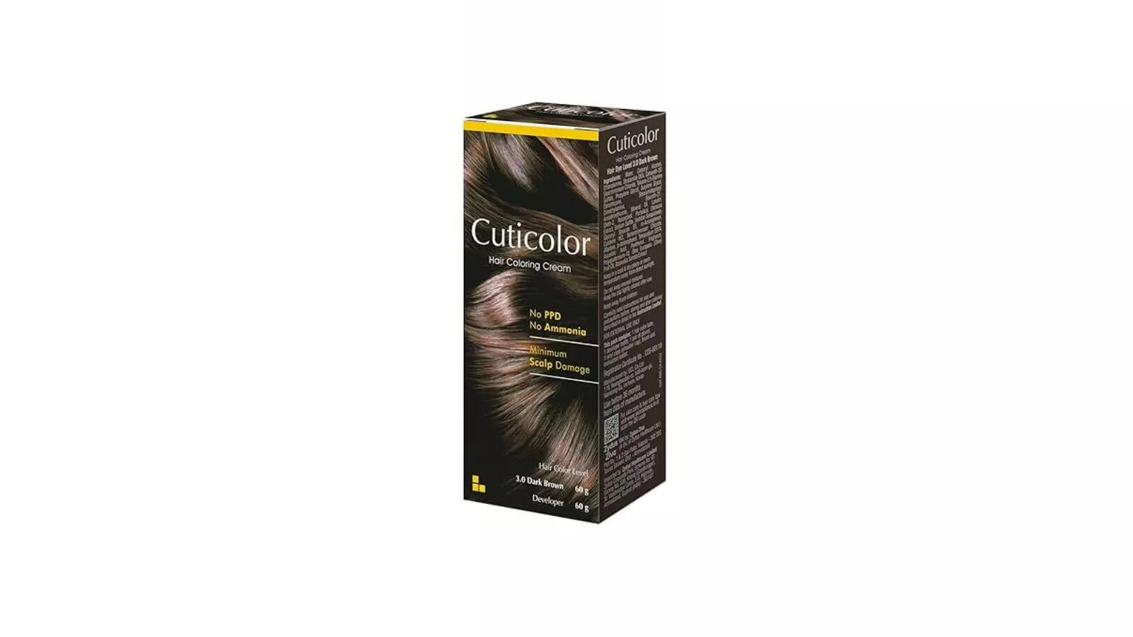 Cuticolor Permanent Hair Color Cream