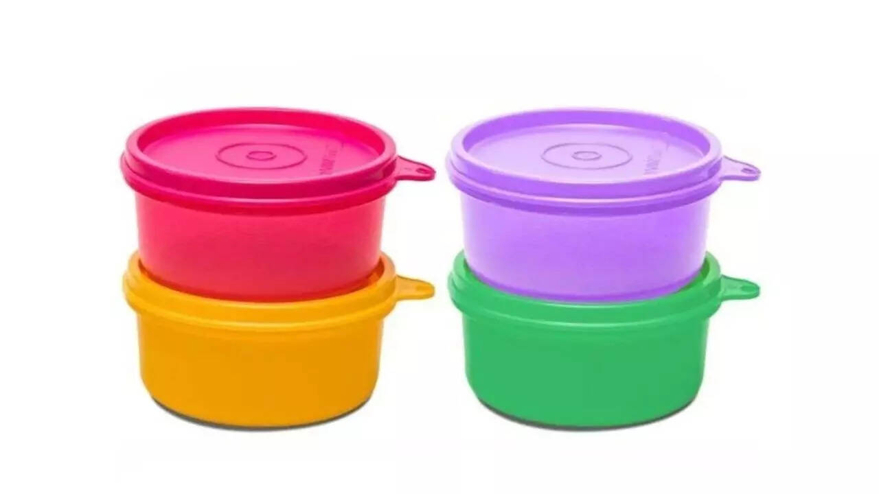 Tupperware Tropical Plastic Bowl Set, 230Ml