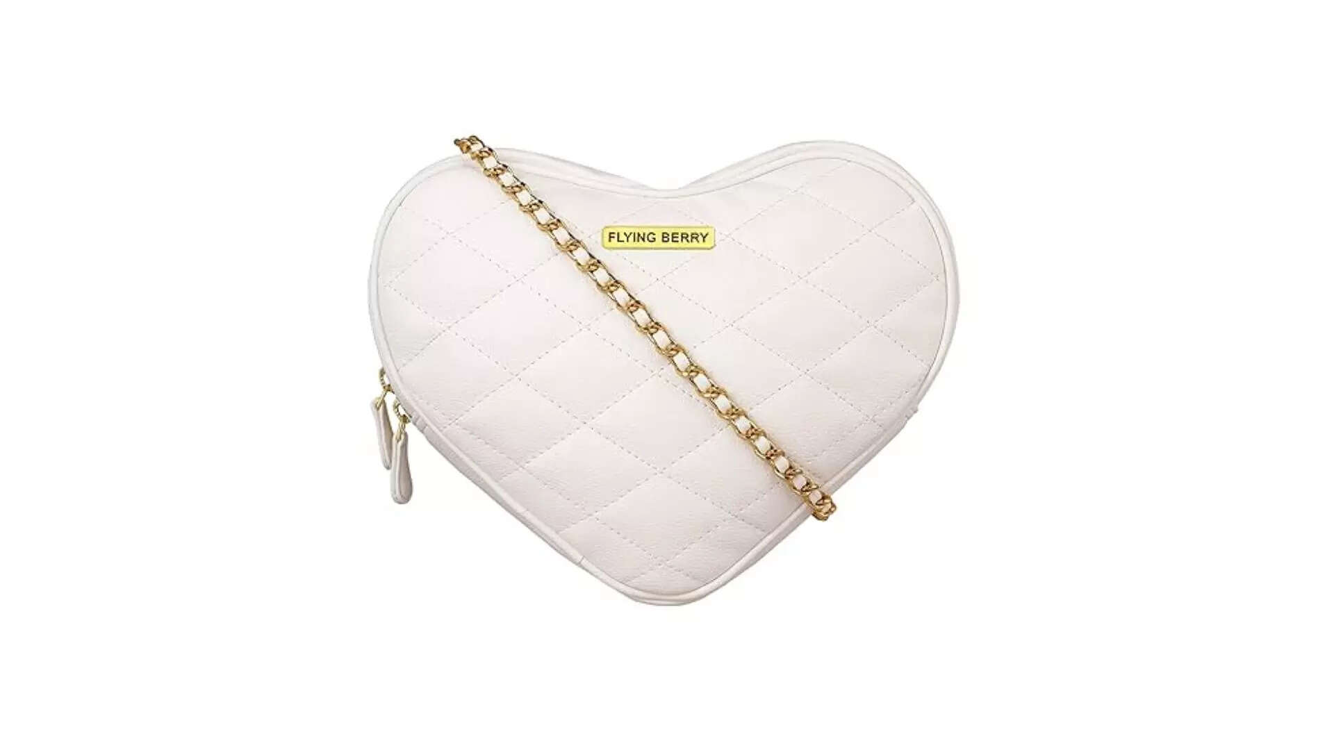 FLYING BERRY Womens Heart Shape Sling Bag