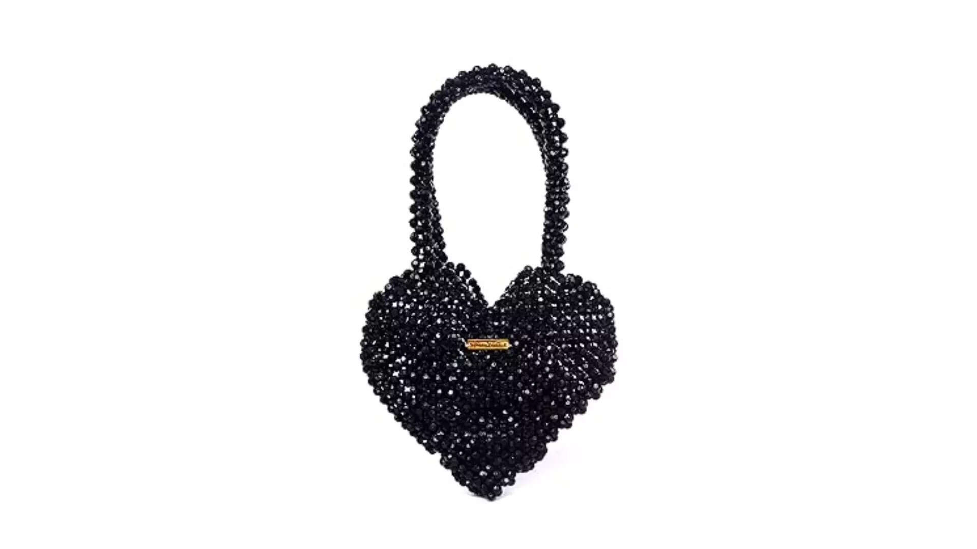 PEARLFIESTA Crystal Beaded Bag