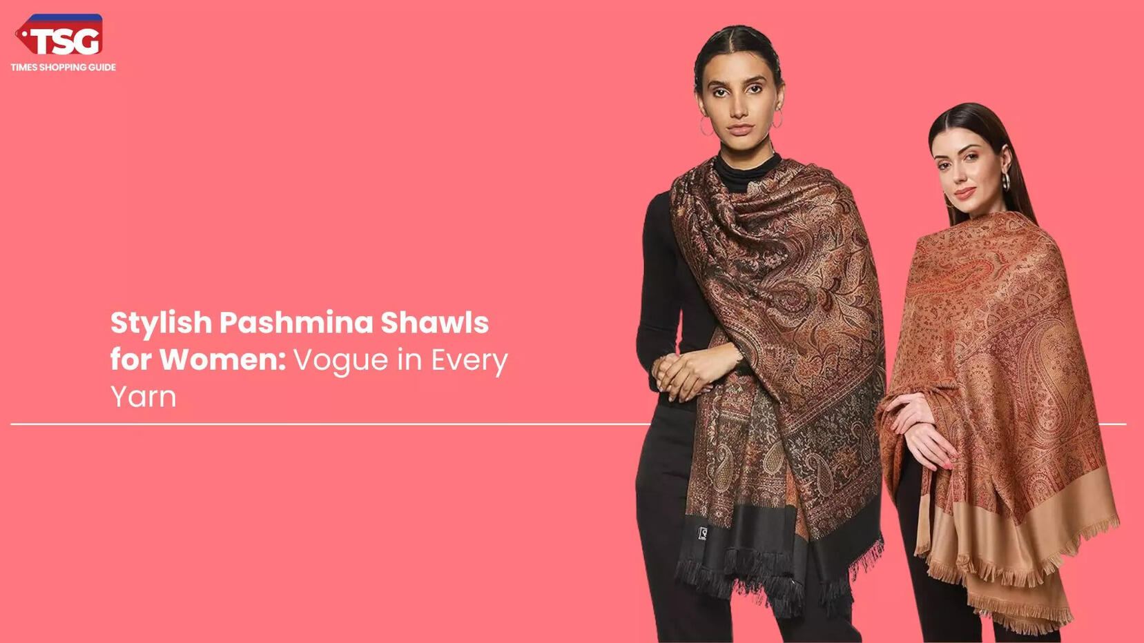 Best Pashmina Shawls for Women Vogue in Every Yarn