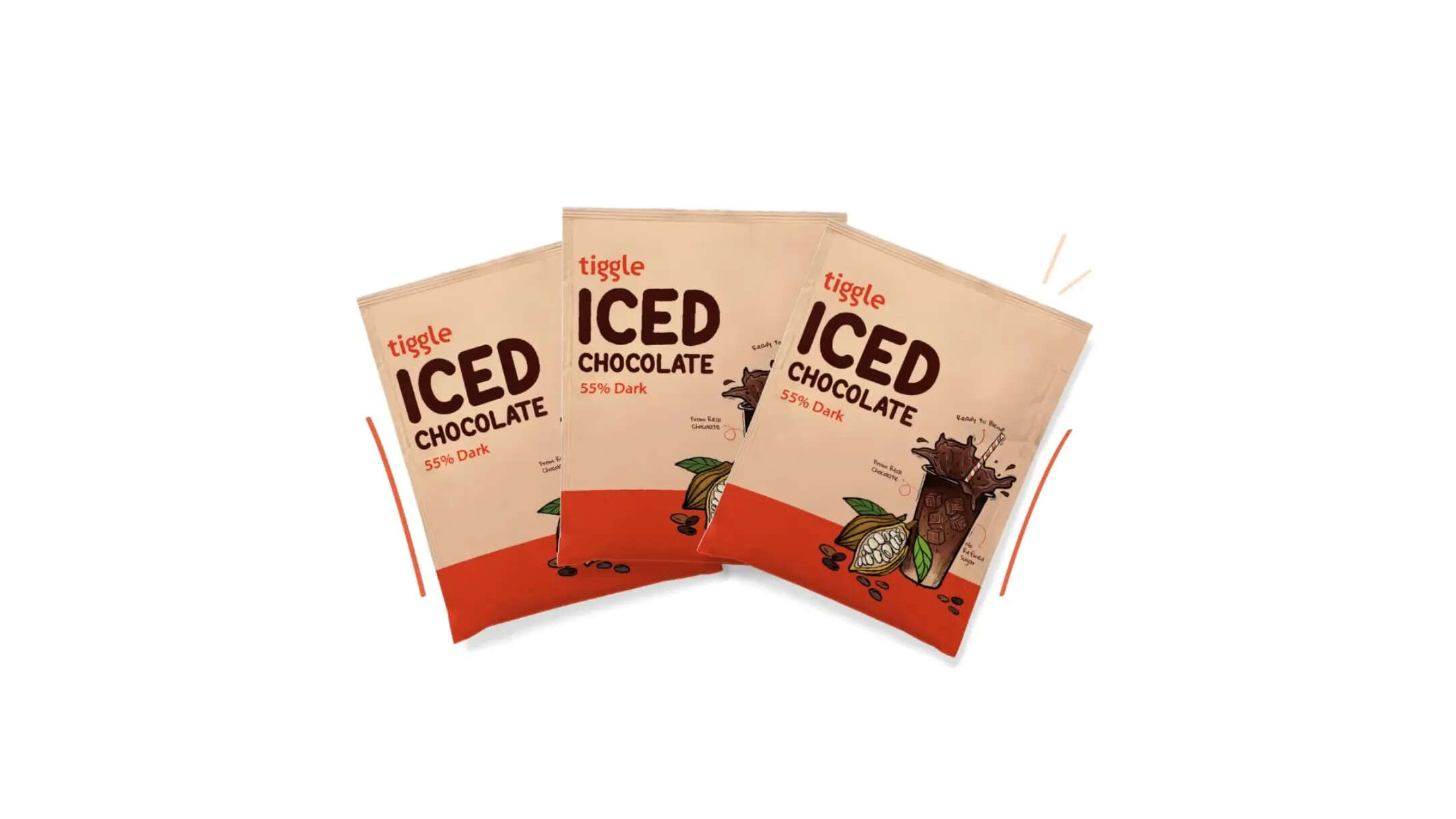 Tiggle 55 Dark IcedCold Chocolate Mix