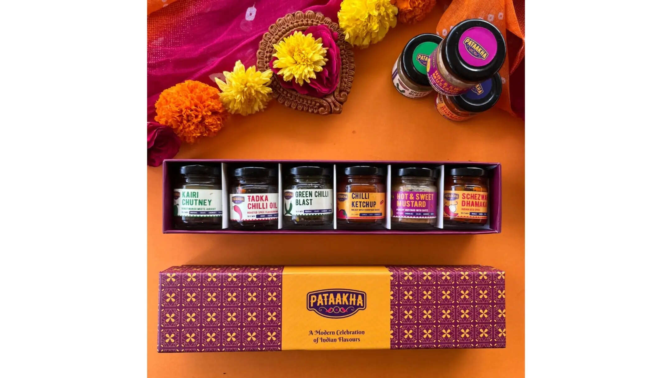 Pataakha Mini Tasting Box of 6 mini jars