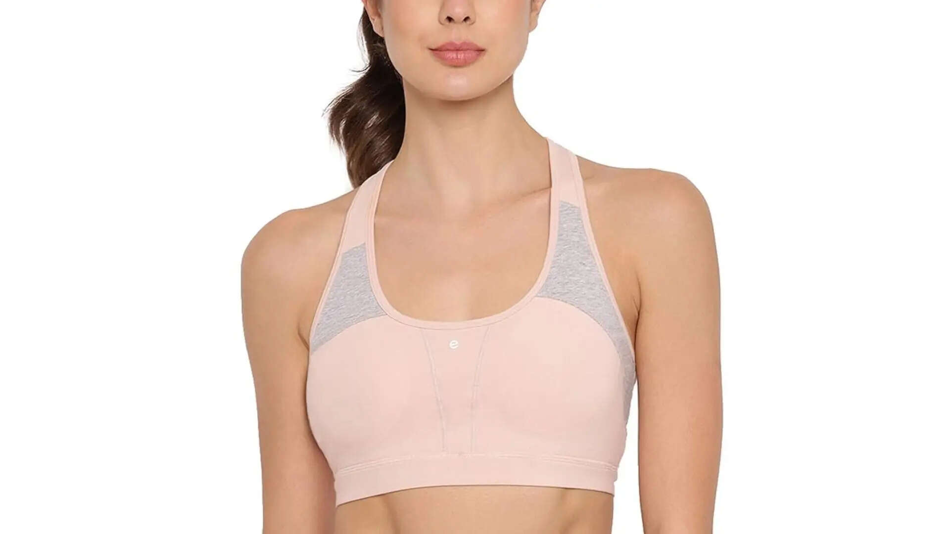 Enamor Womens Cotton Blend Sports Bra