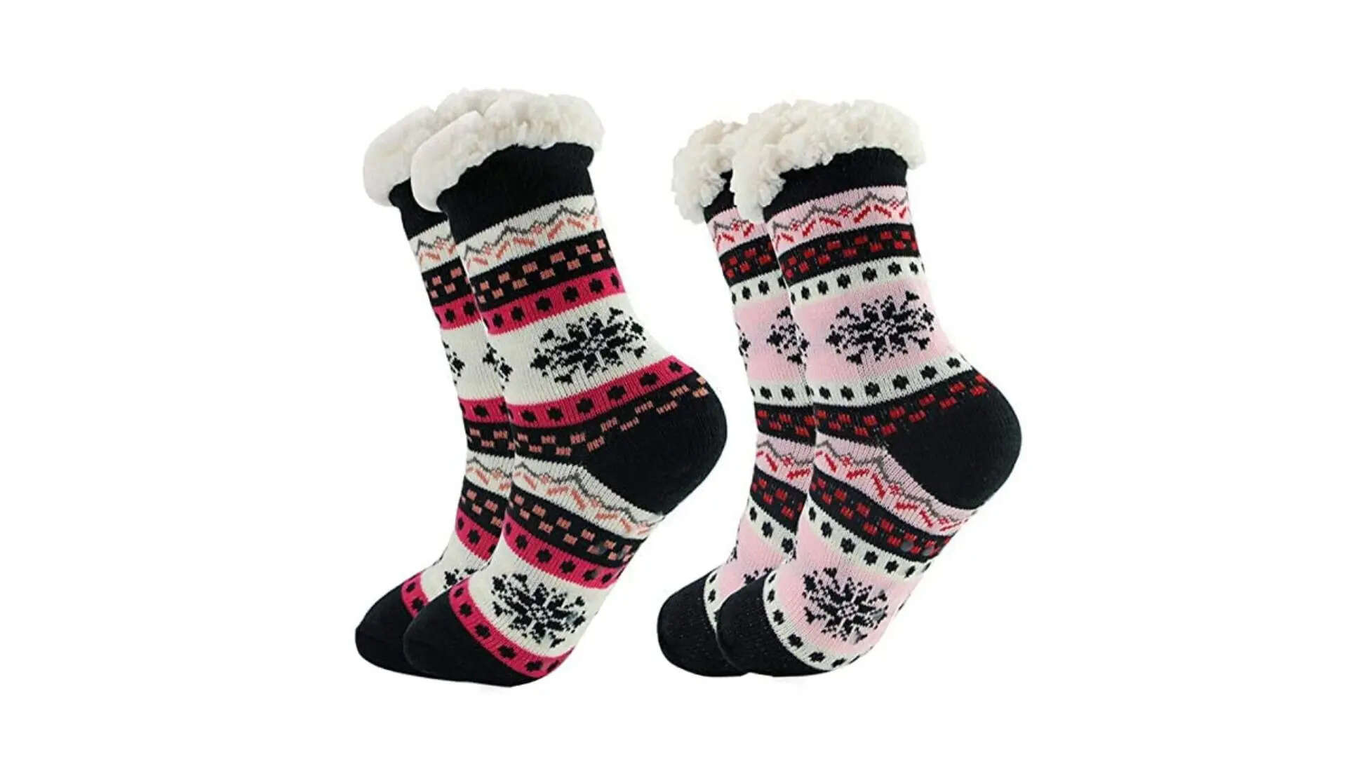 Starvis Women Winter fluffy Snowflake Socks