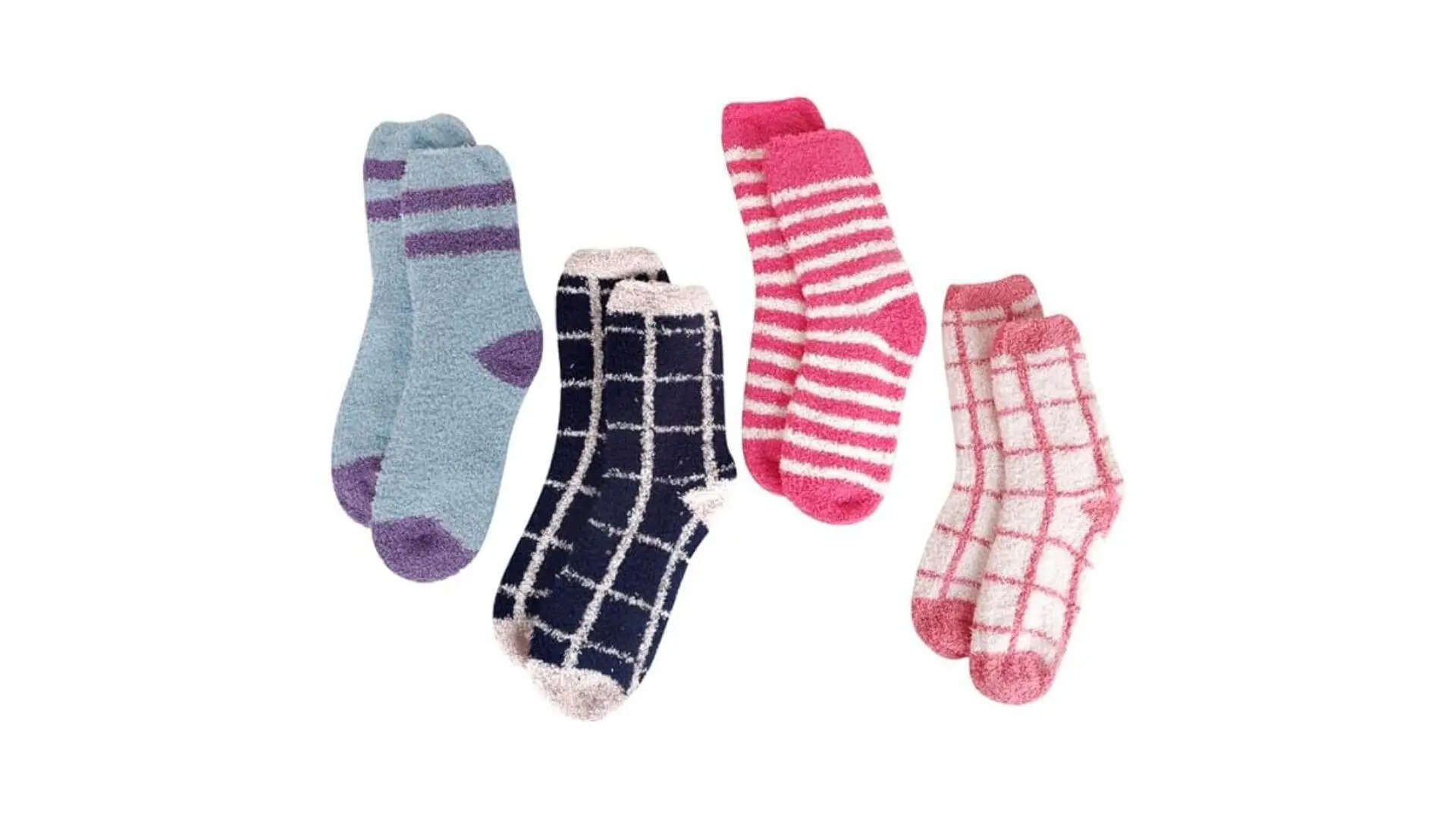 Khillayox Woolen Winter Wear Fuzzy Socks for Women