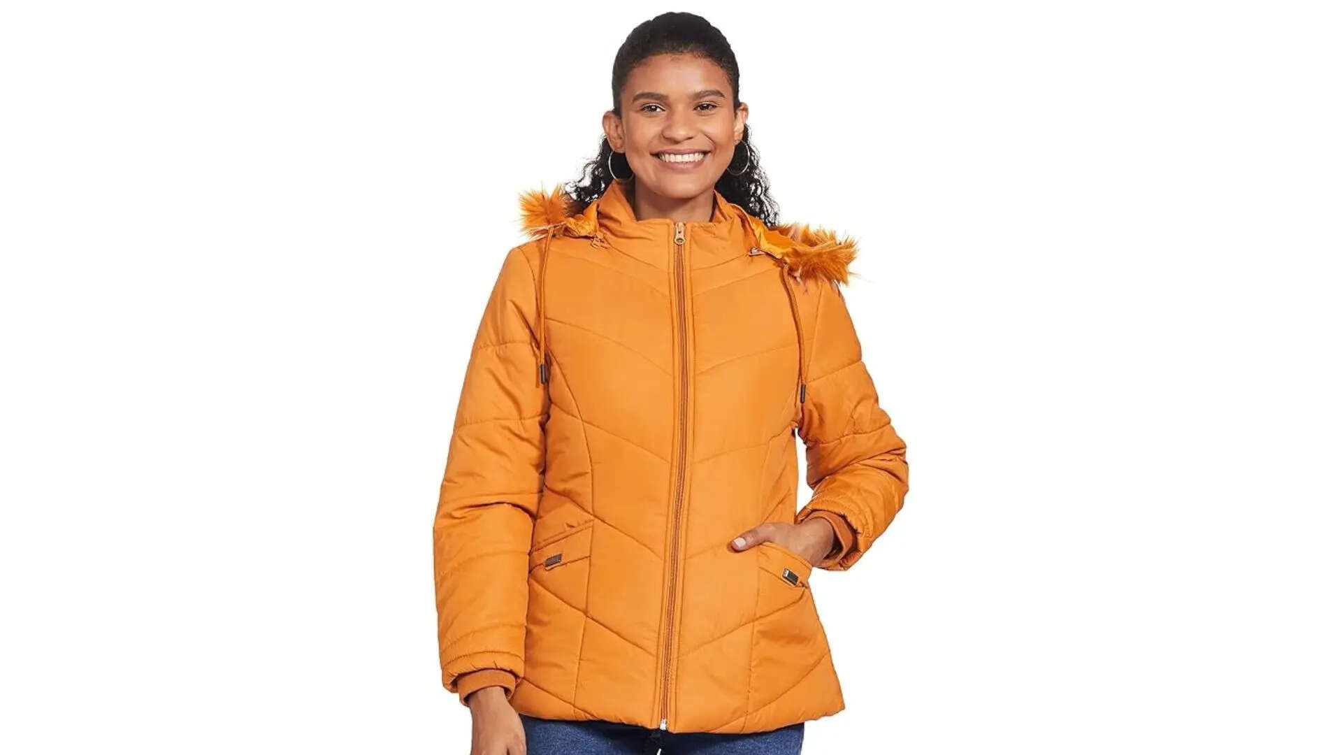 Cazibe Womens Quilted Jacket