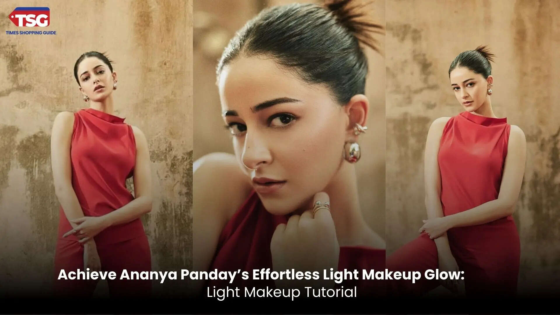 Achieve Ananya Pandays Effortless Winter Glow Light Makeup Tutorial