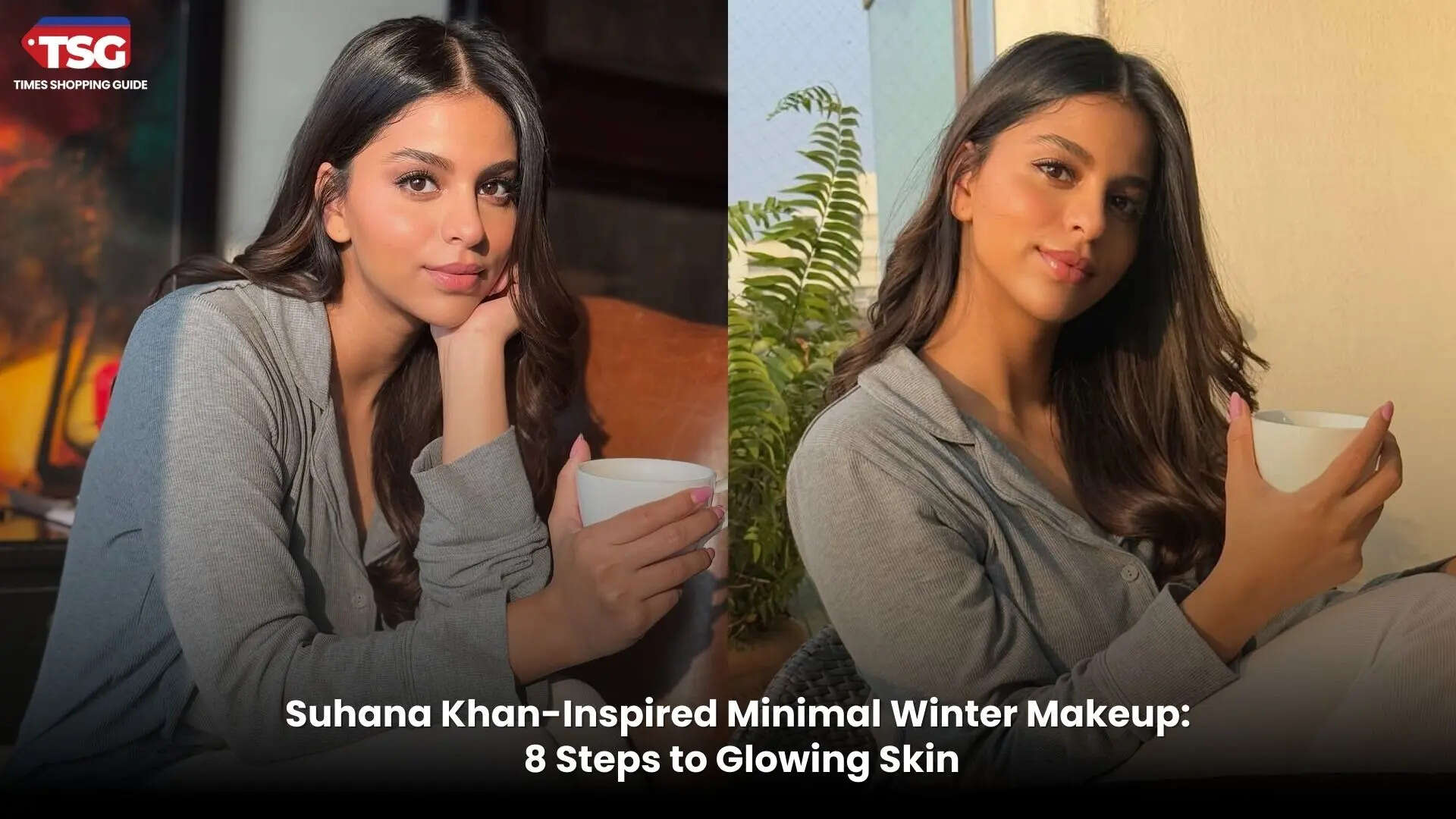 Achieve Suhana Khans Effortless Minimal Winter Makeup Look