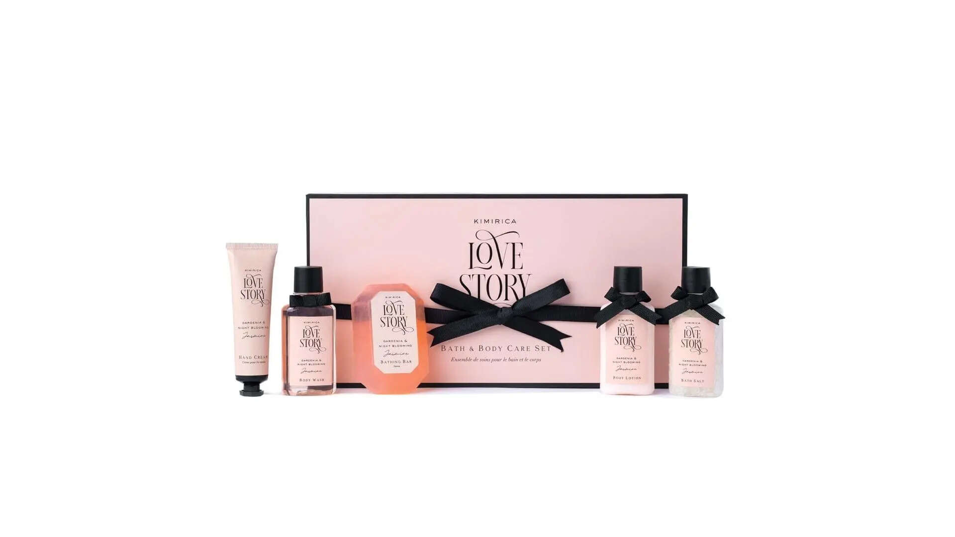 Kimirica Love Story Luxury Bath and Body Care Gift Set Box