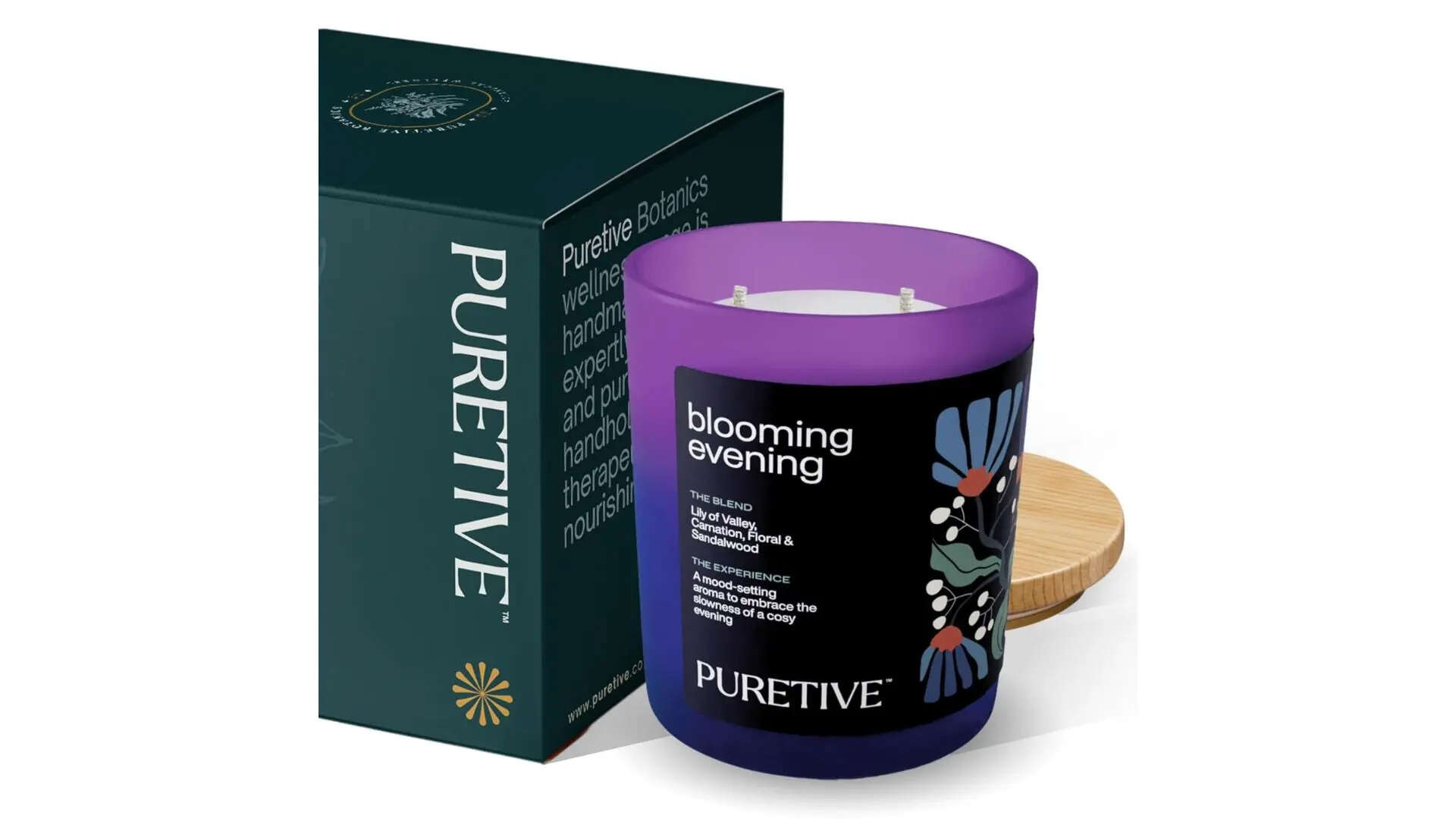 Puretive Scented Soy Wax Candle