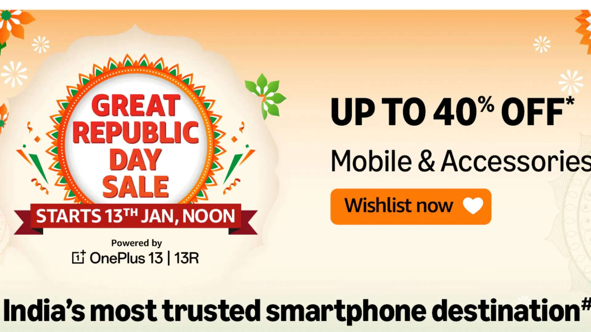 Amazon Republic Day Sale 2025 Starting Soon Galaxy S23 Ultra OnePlus 13R and More on Discount