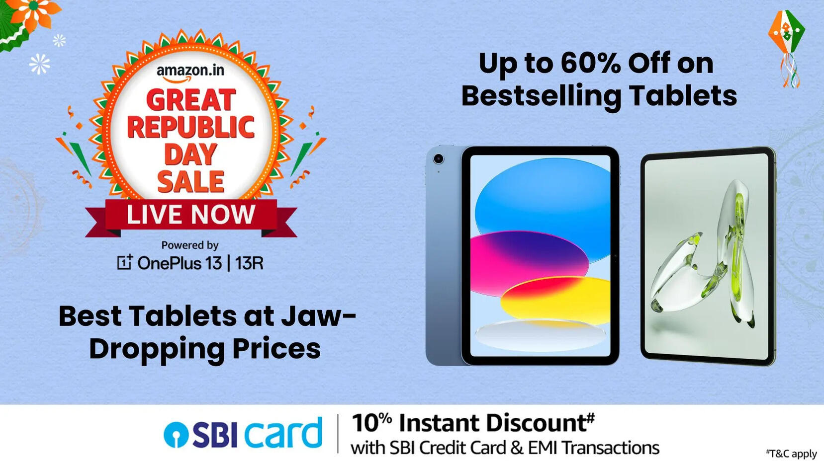 Amazon Great Republic Day Sale is Live Grab Up to 60 Off on Bestselling Tablets