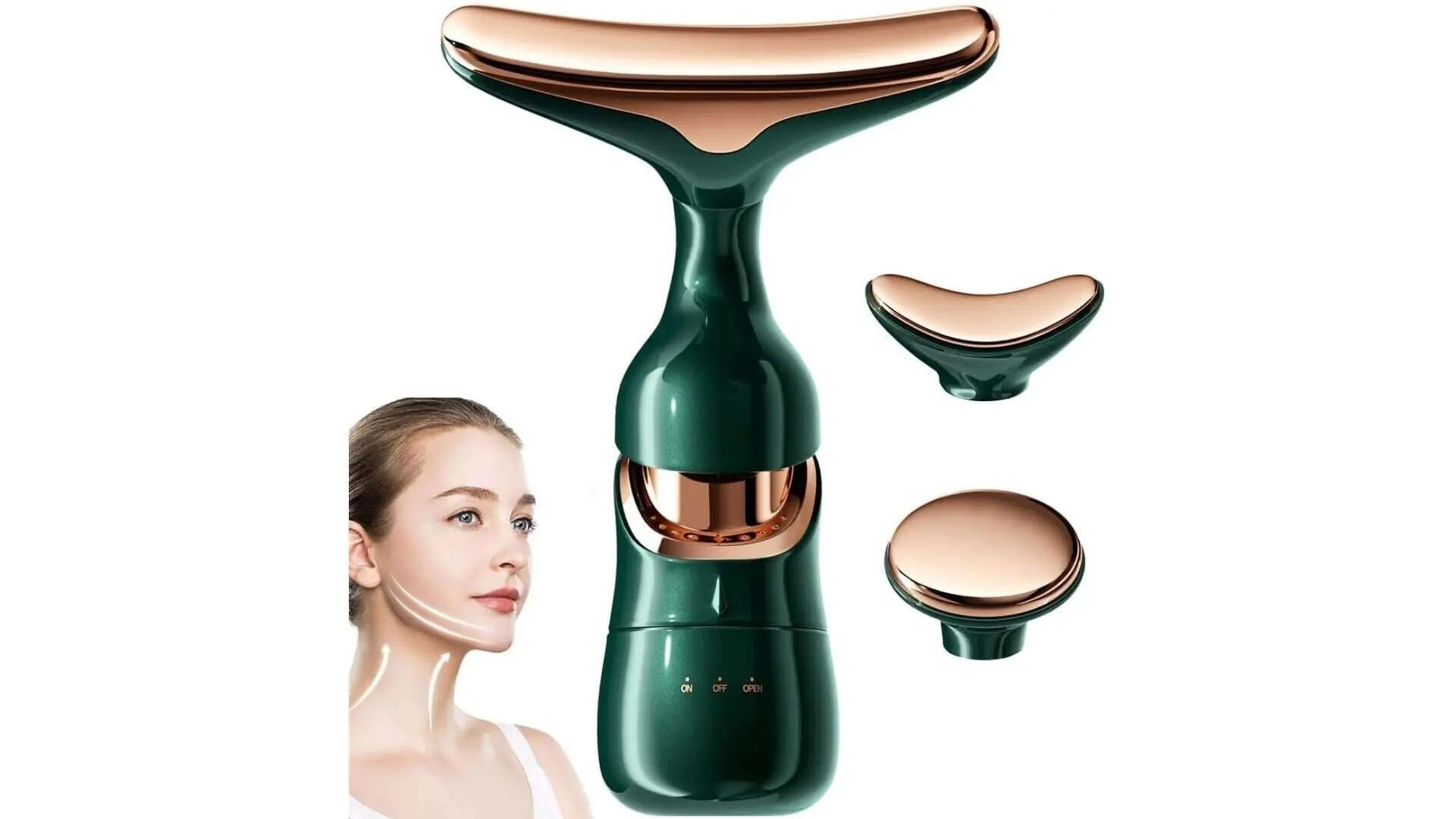 3 in 1 Anti Wrinkles Face Neck Eyes Massager