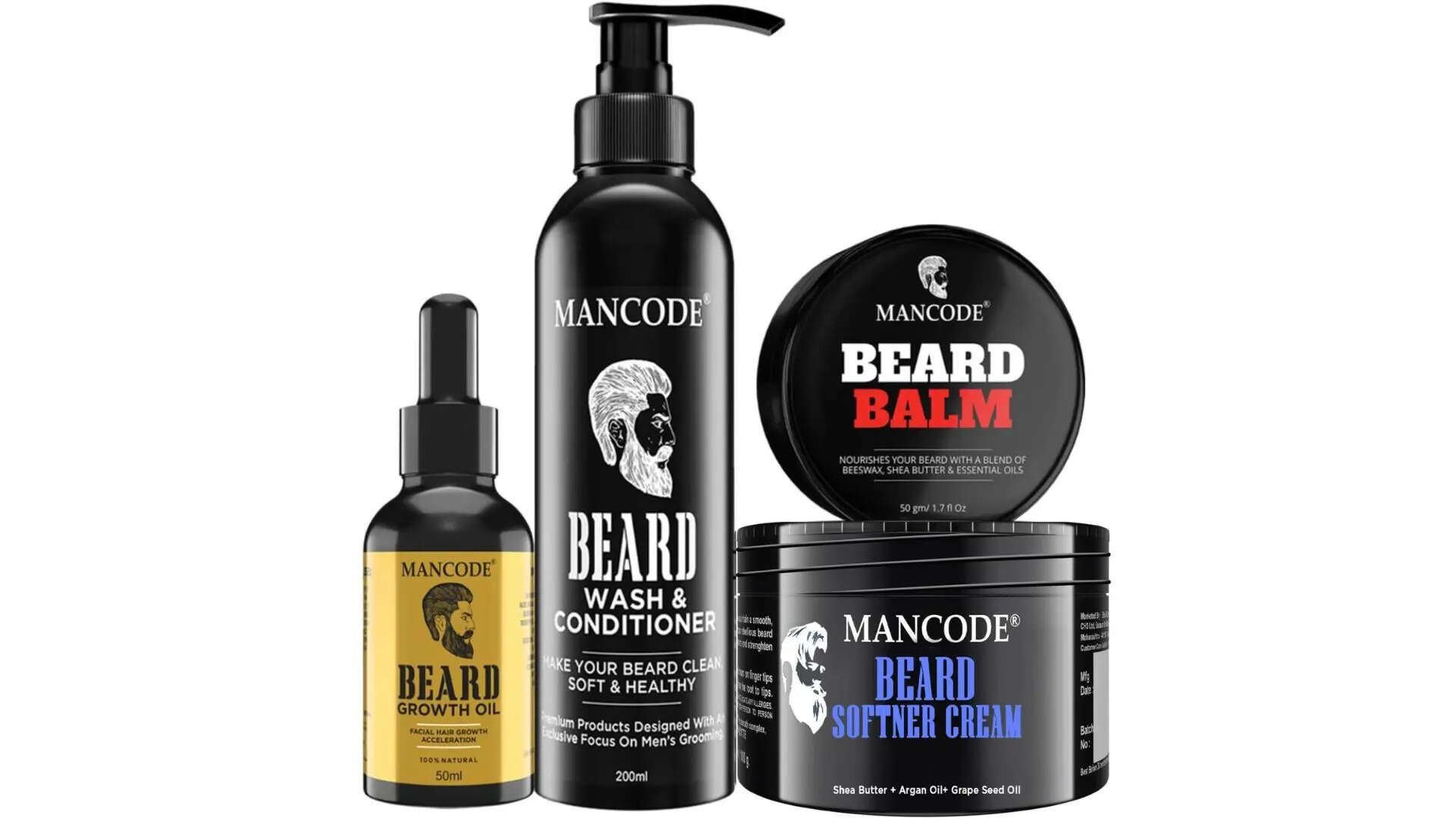 MAN CODE Beard Grooming Kit