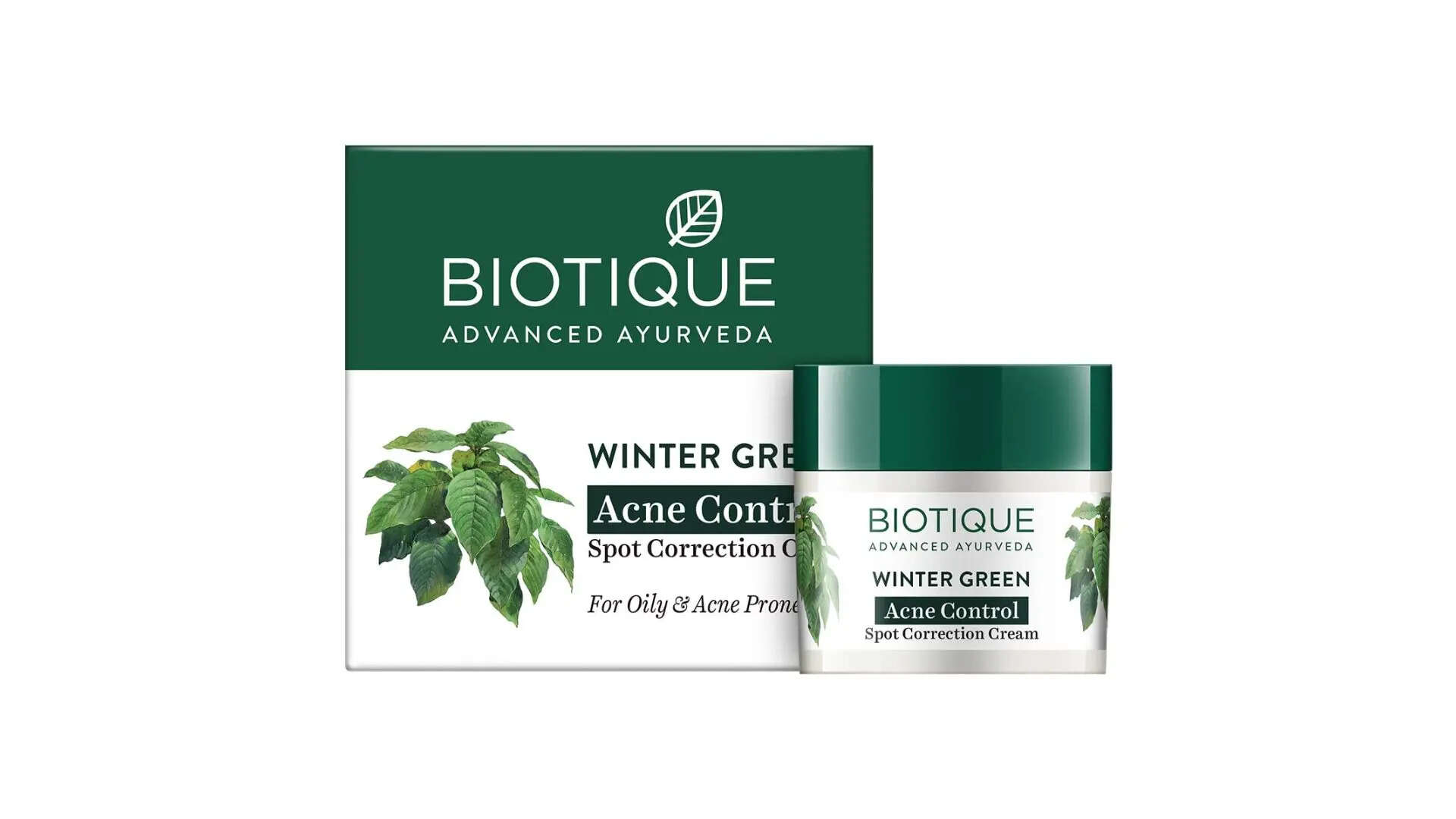 Biotique Winter Green Spot Correcting Anti Acne Cream