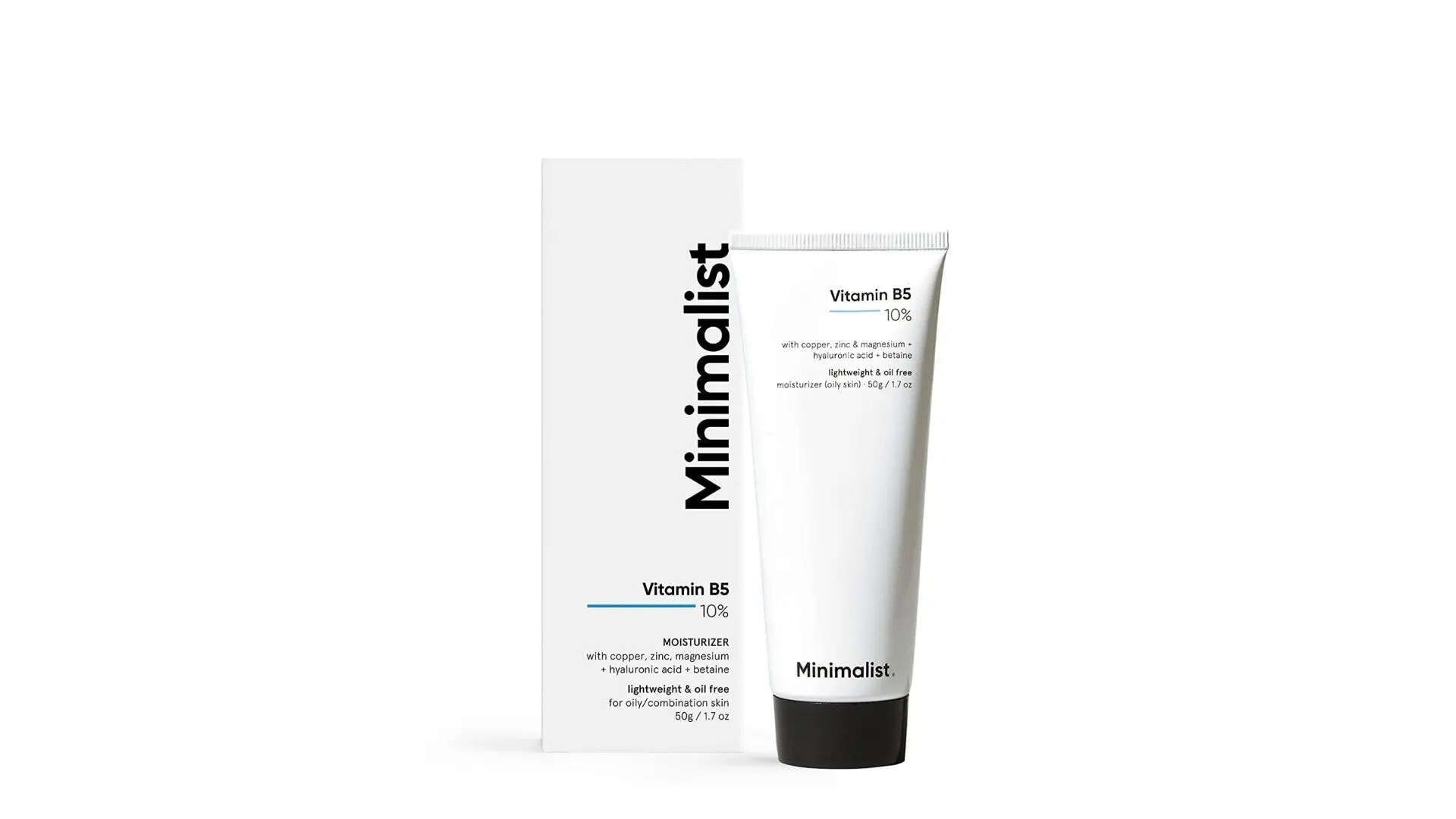 Minimalist 10 Vitamin B5 Gel Face Moisturizer For Oily  Acne Prone Skin