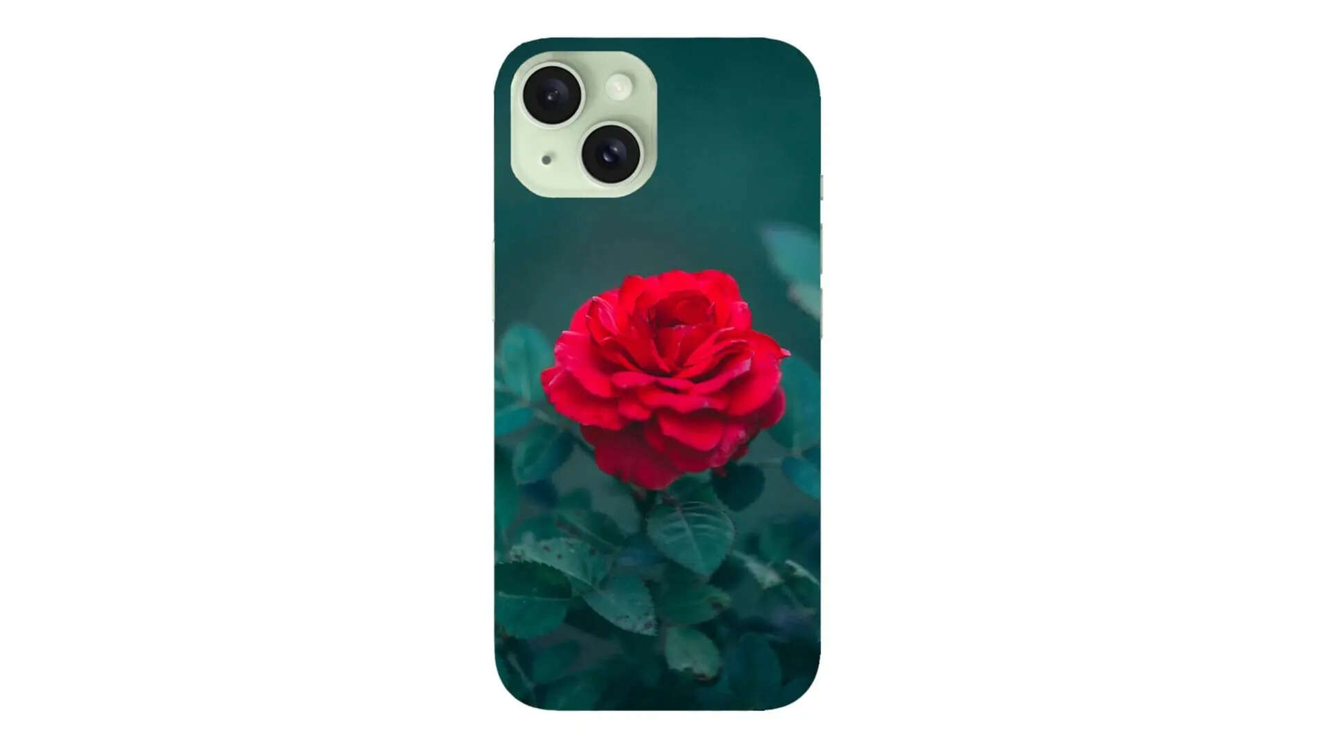 TRUEMAGNET Premium Red Rose Printed Hard Mobile Back