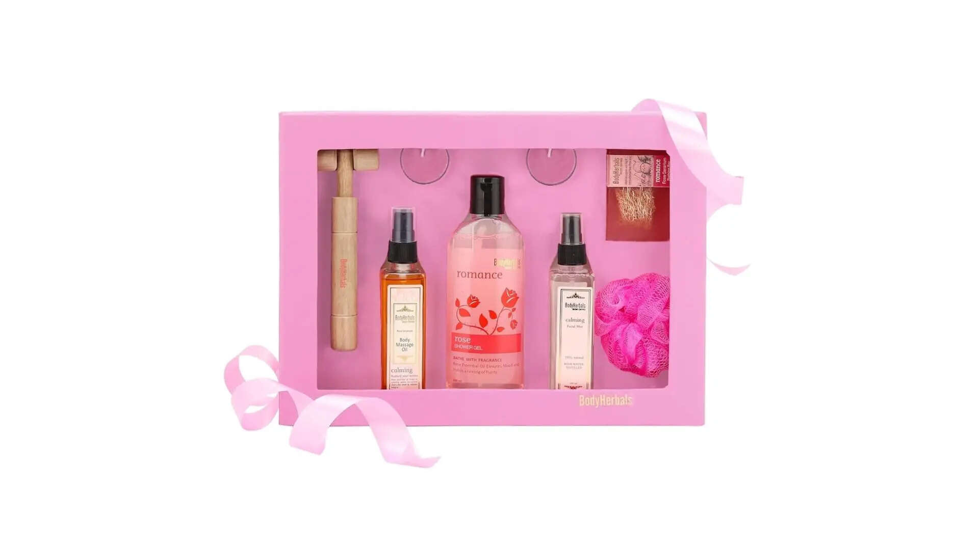 BodyHerbals Rose Essentials Bath  Body Gift Set for Women  Men